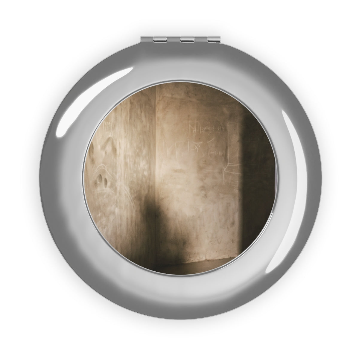 Compact Travel Mirror - Shadows of the Citadel moody... |...