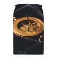Antique Brass Sundial Compass Art Sack