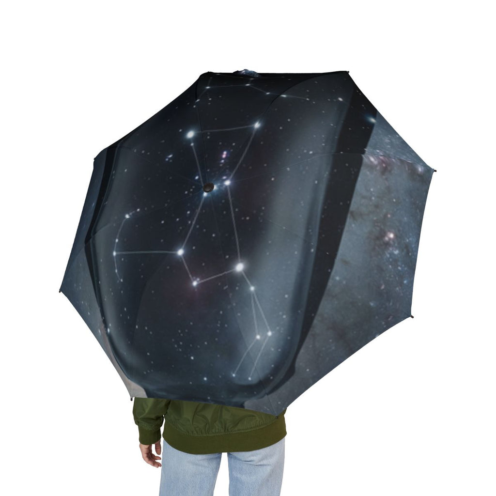 Semi-Automatic Foldable Umbrella - Cosmic Sentinel Orion......