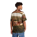 Men's Hawaiian Shirt - The Infinite Touch | Ethereal Coastal...