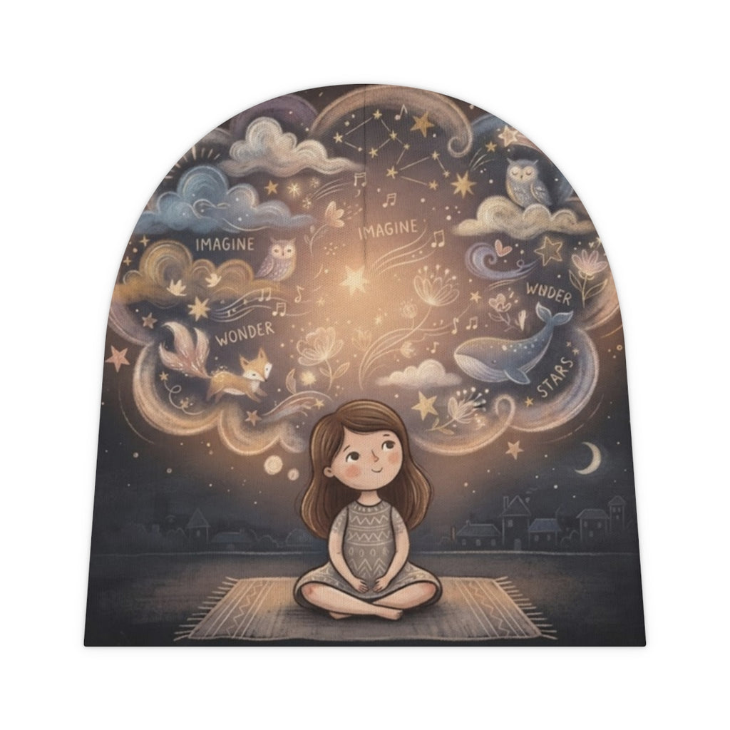 Baby Beanie - Starry Slumber | Echovira Gallery