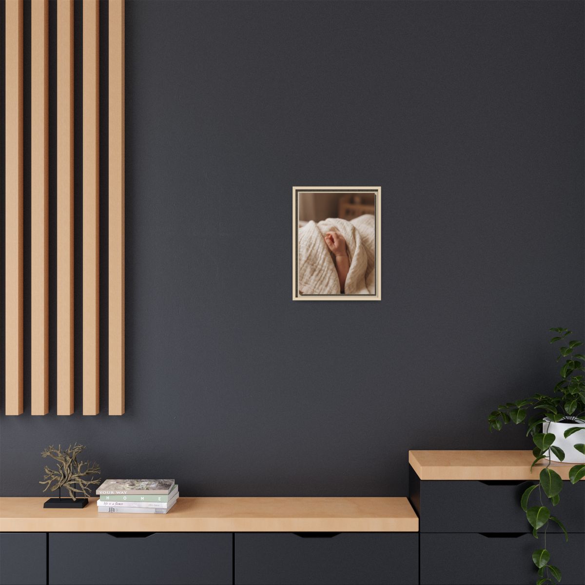 Framed Matte Canvas - Gentle Focal Point
