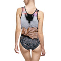 Women's One-Piece Swimsuit Moody Rain Street