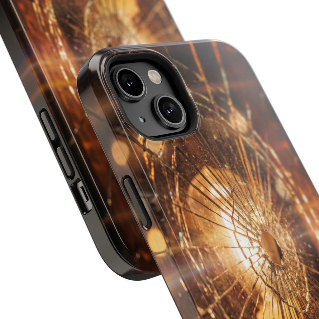 Impact-Resistant Case - Shattered Amber