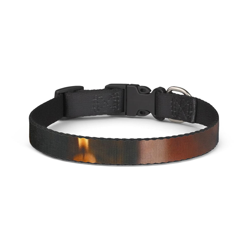 Clip-on Pet Collar - Amber Iris Reflection Fine Art Print |...