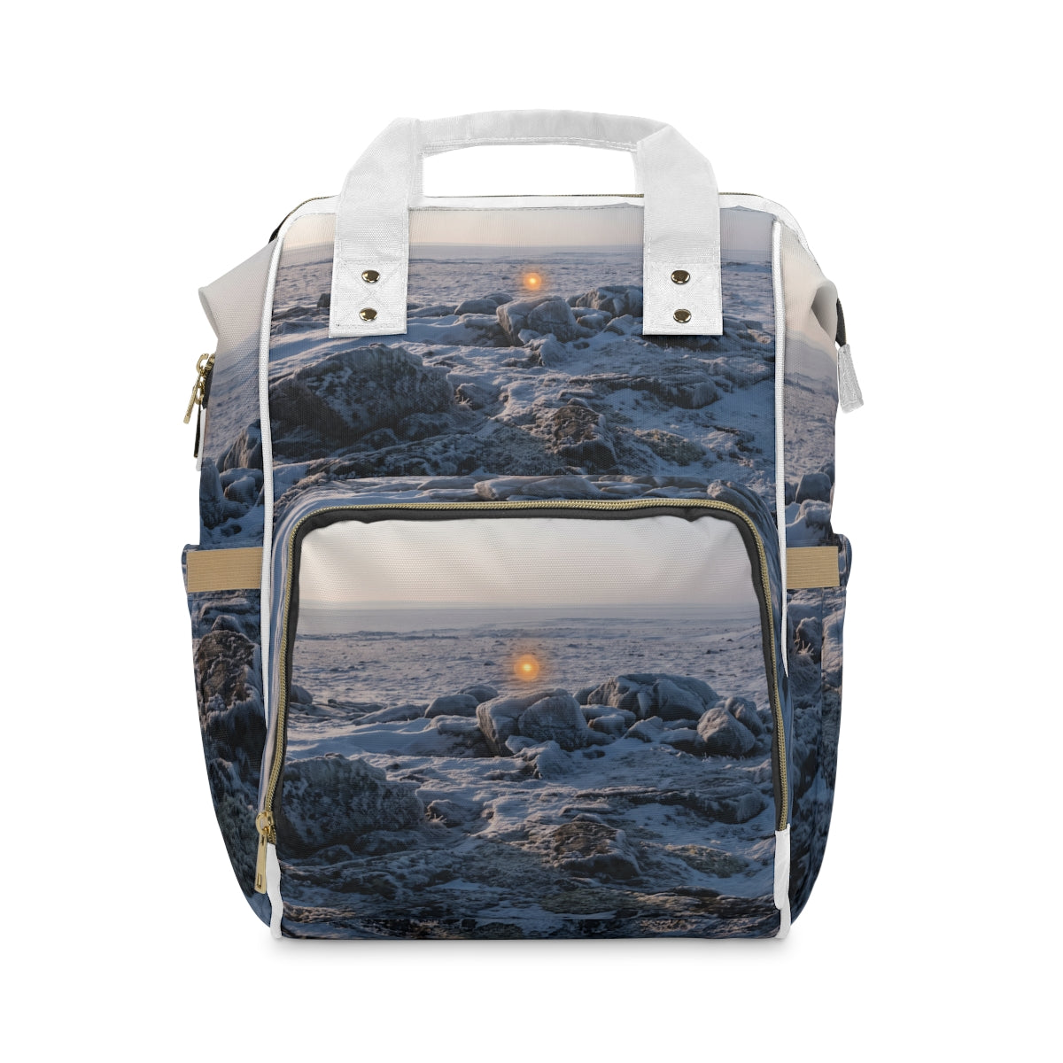 Arctic Sun Landscape Diaper Backpack