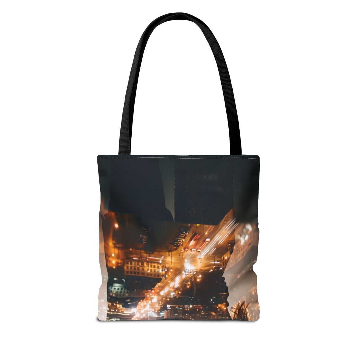 Tote Bag - Midnight City Silhouette | Echovira Gallery