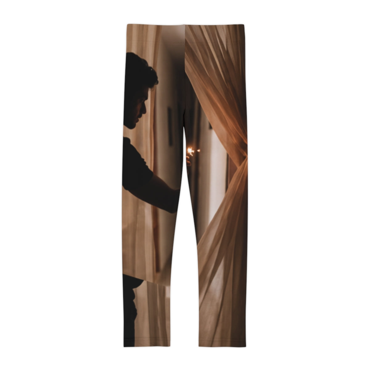Nocturnal Silhouette Kids Leggings
