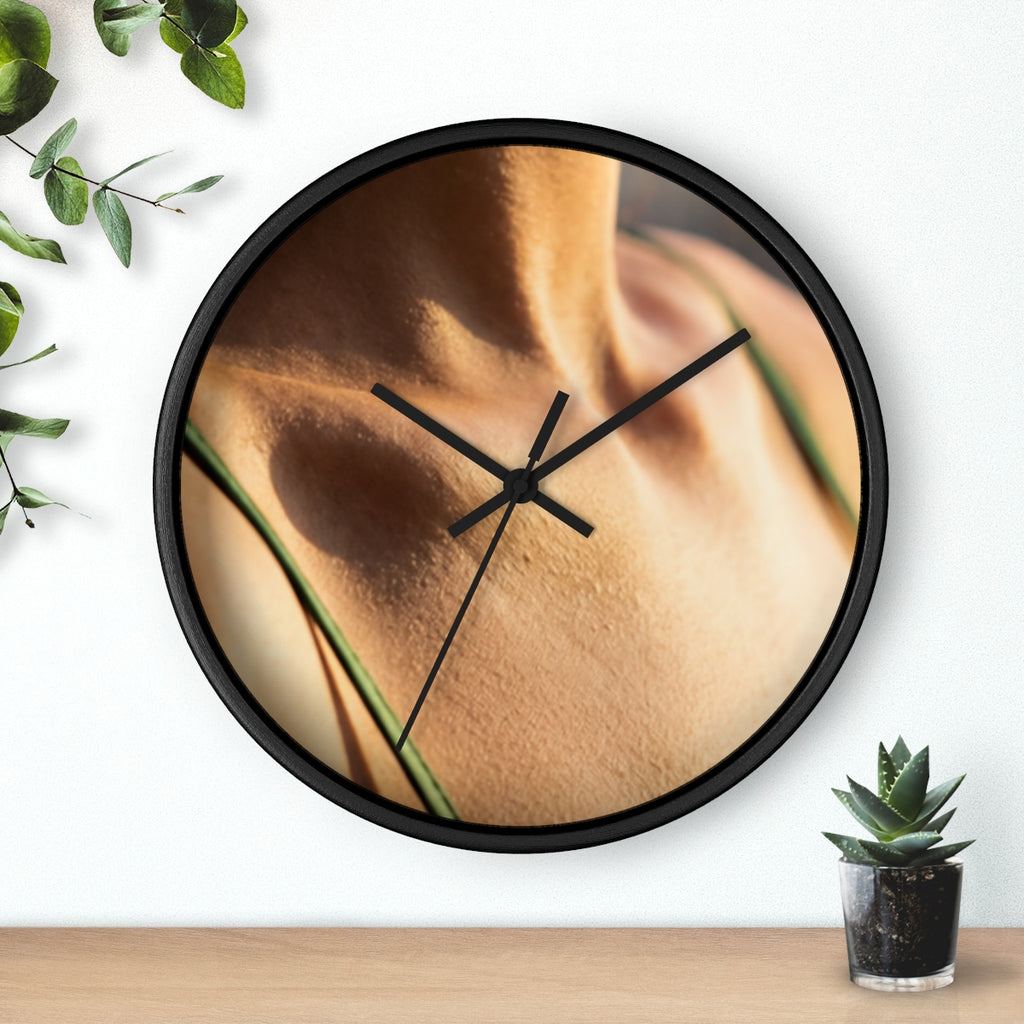 Golden Hour Wall Clock - Sunset Shadows Timepiece | Echovira...
