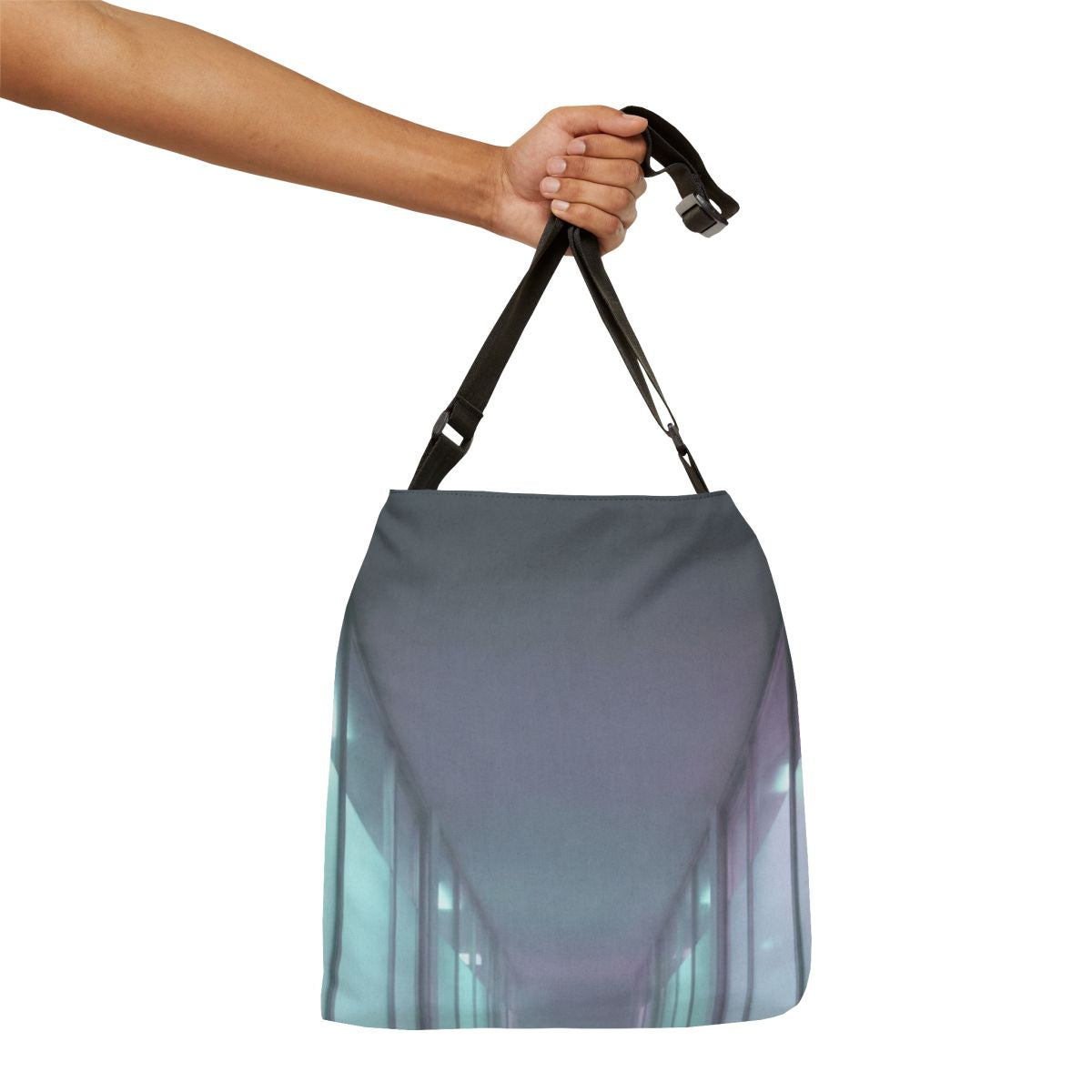 Adjustable Tote Bag - Liminal Fog | Echovira Gallery