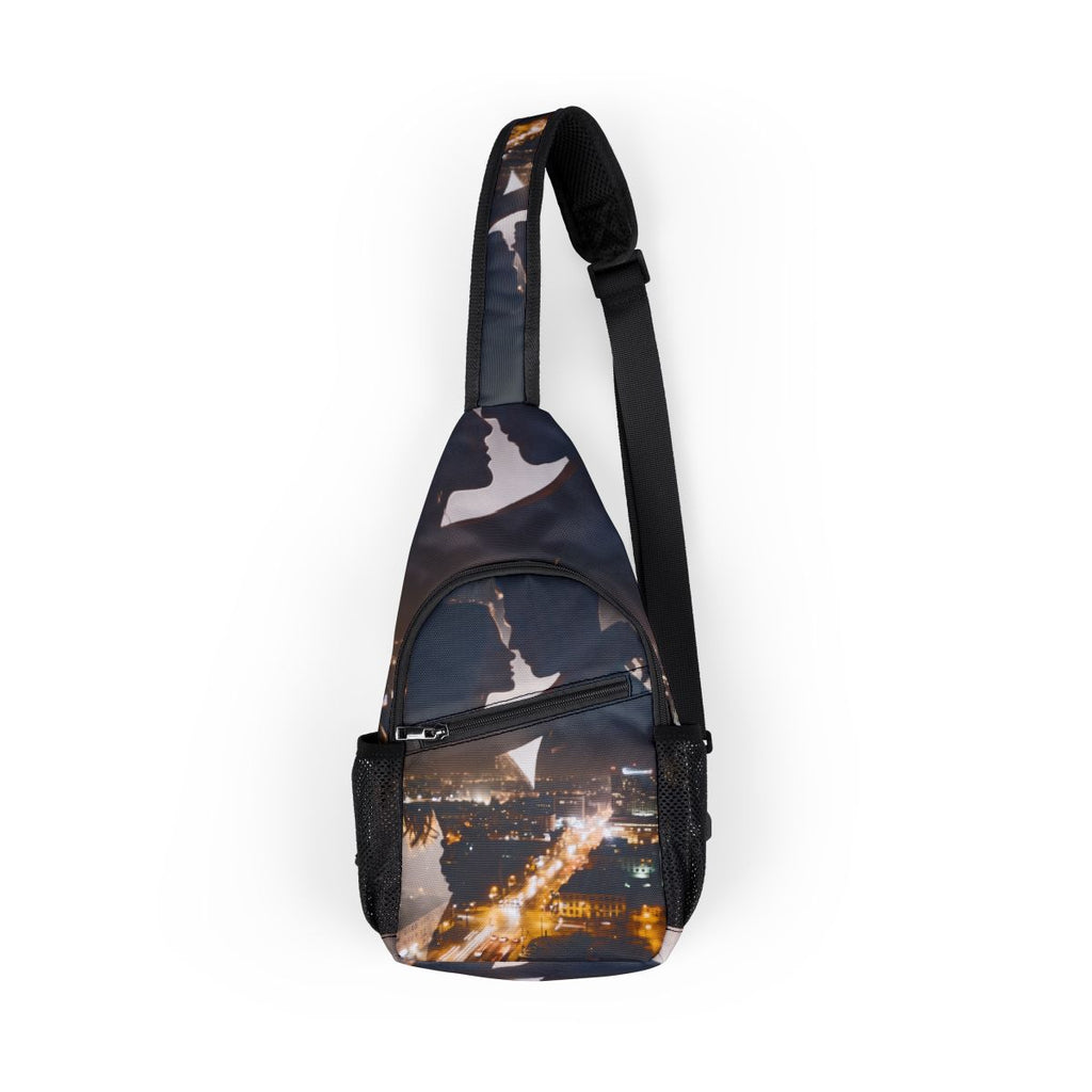 Chest Bag - Midnight City Silhouette | Echovira Gallery