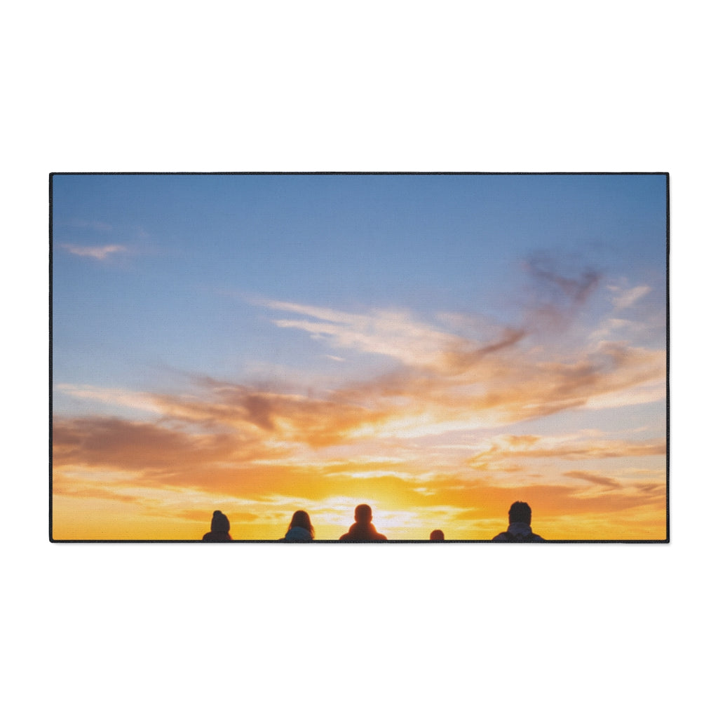 Floor Mat - Golden Sunset Trek