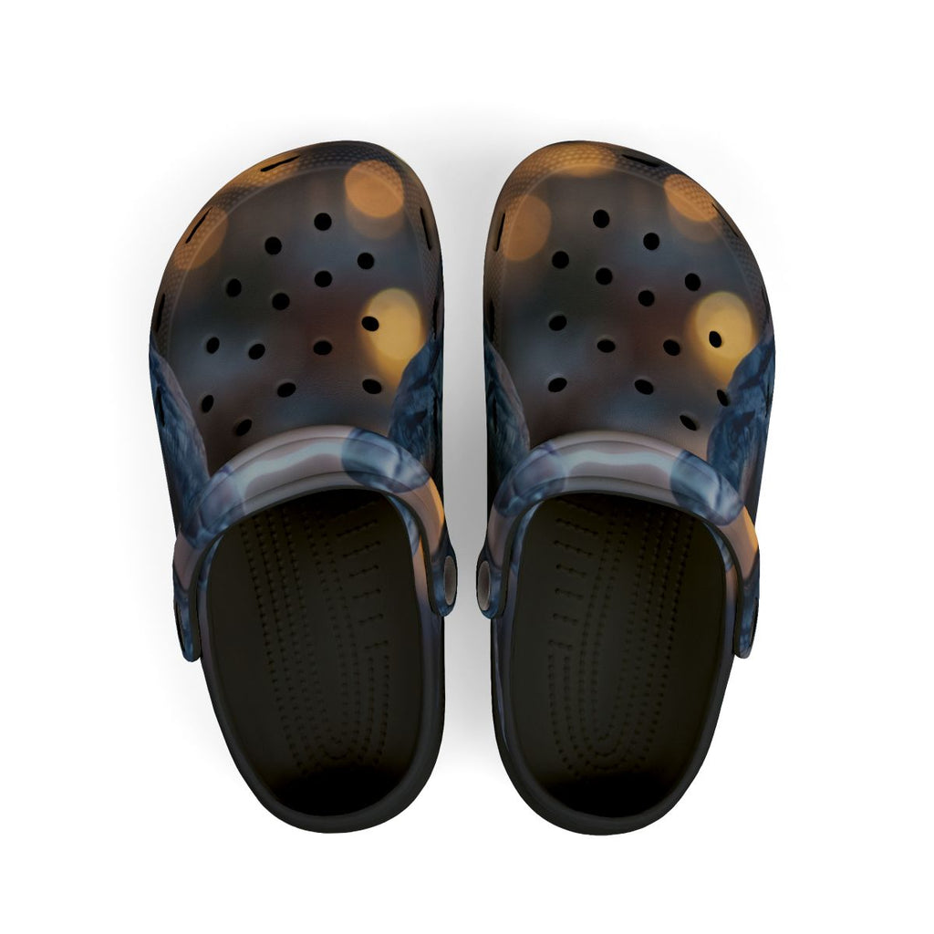 Kids' EVA Foam Clogs with Urban Electric Art