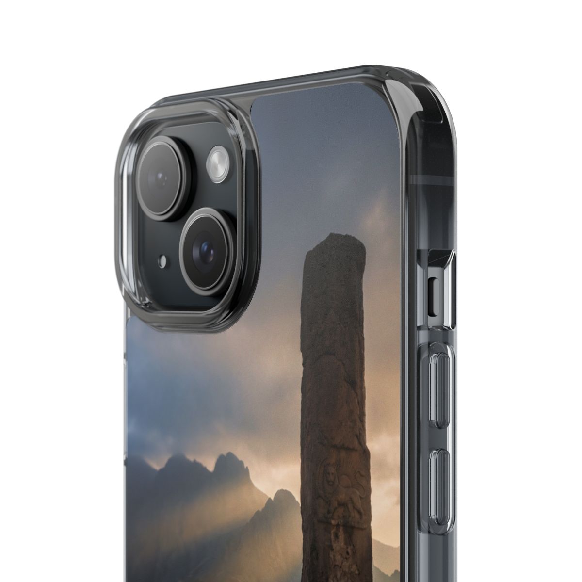 Clear Impact-Resistant Cases - Clear Case - Mystic Mountain...