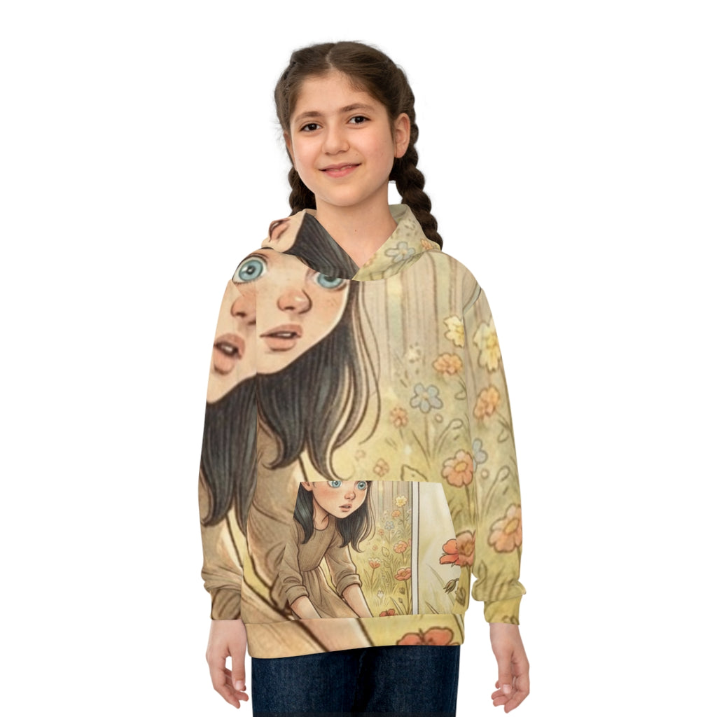 Children's Hoodie - Garden Discovery | Echovira Gallery