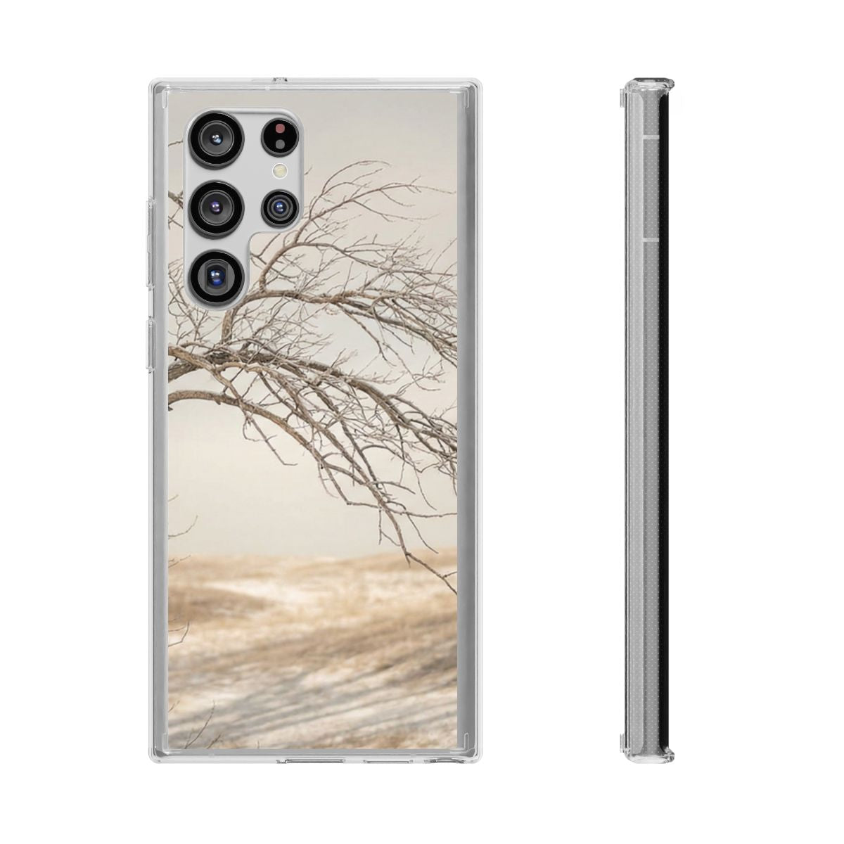Clear Impact-Resistant Cases - Clear Phone Case - Winter...