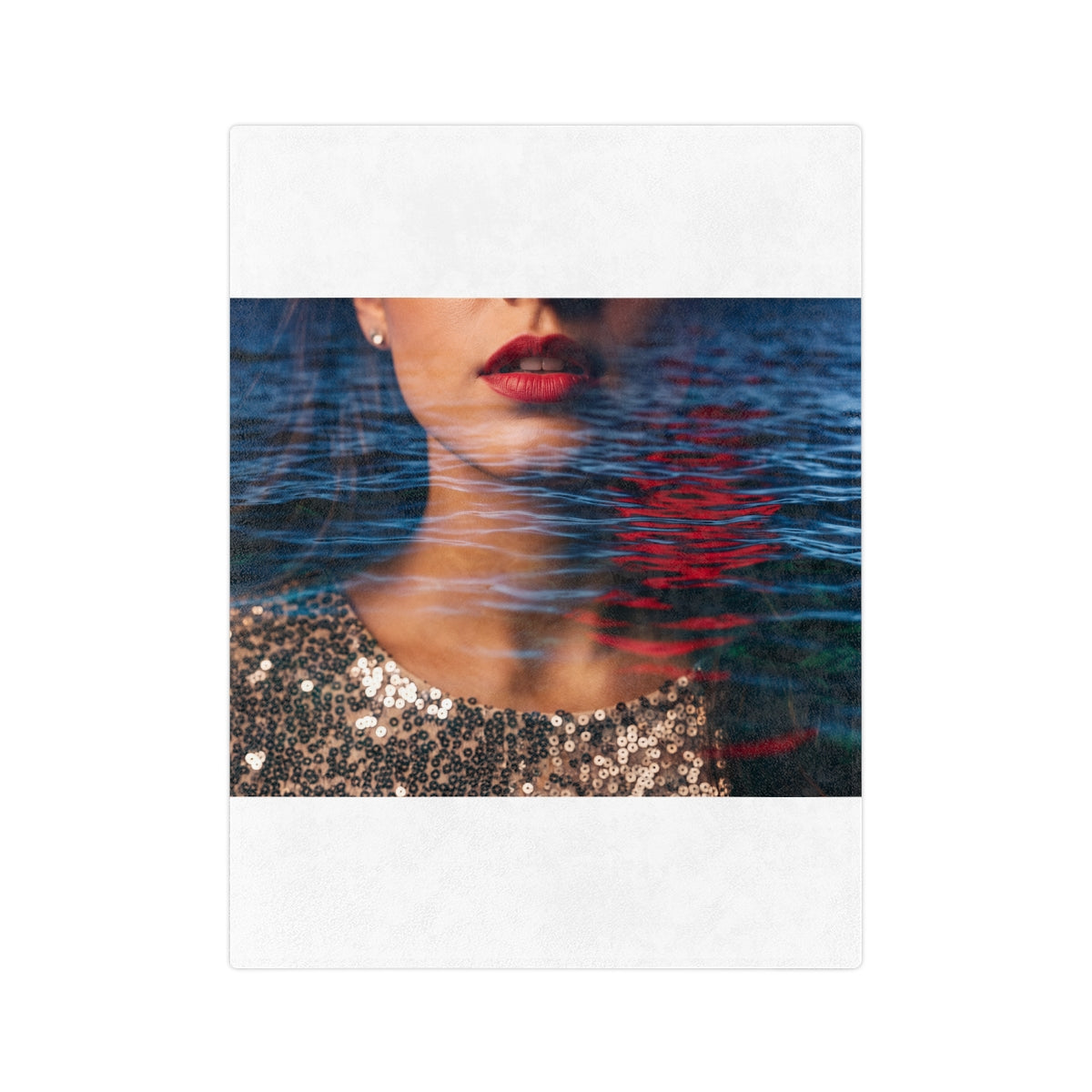 Velveteen Blanket - Midnight Horizon | Echovira Gallery