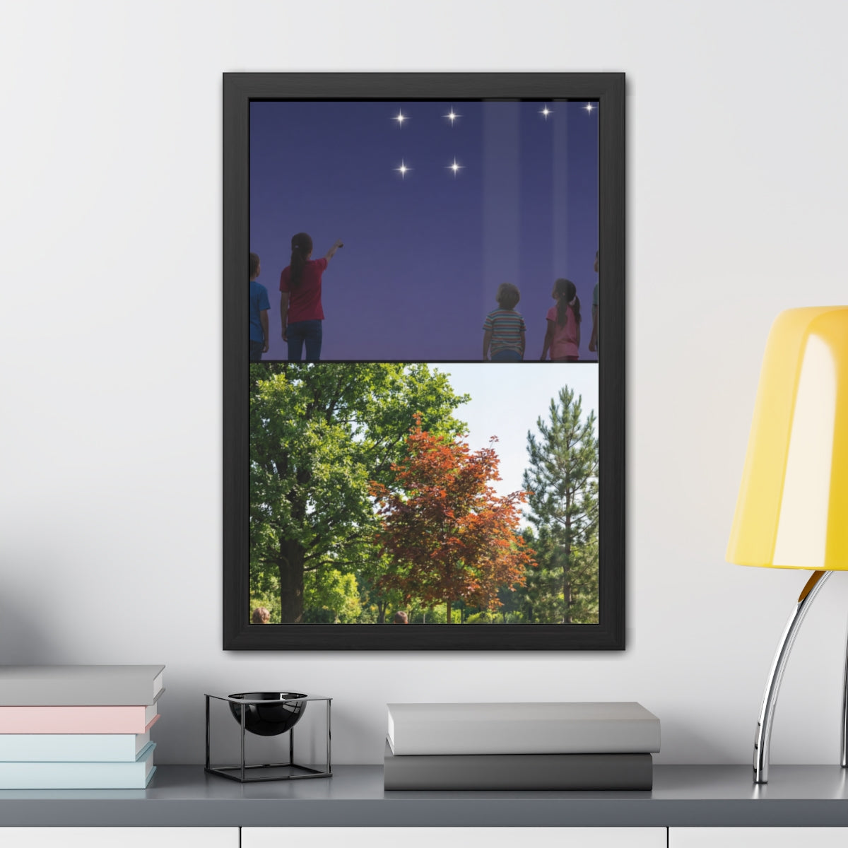 Framed Posters - Stardust & Forest Discovery — Portrait... |...