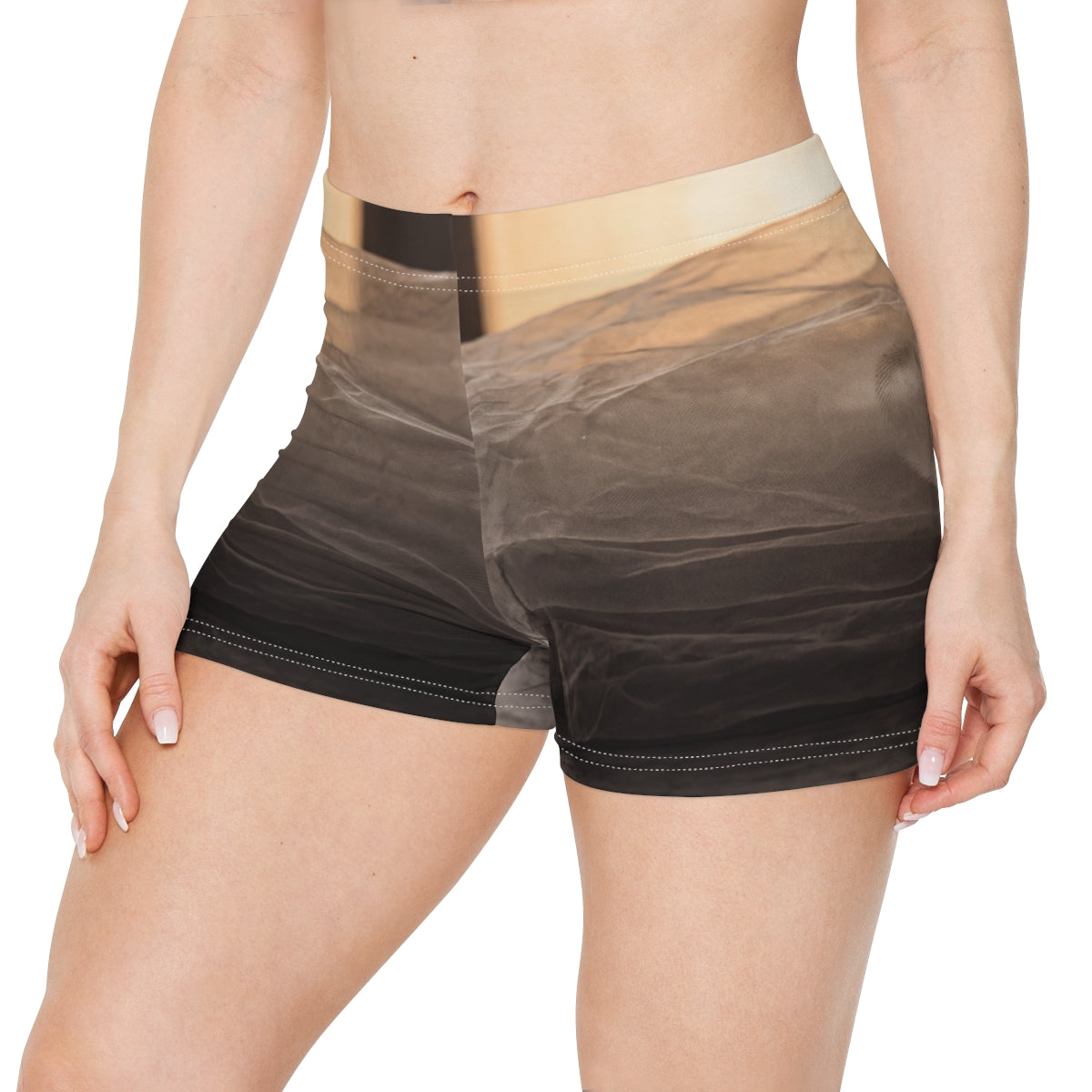 Women's Shorts - Translucent Veil Style | Echovira Gallery
