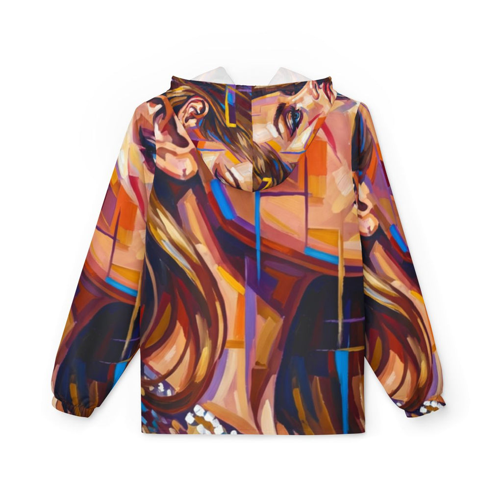 Unisex Windbreaker Jacket - Shattered Elegance | Echovira...