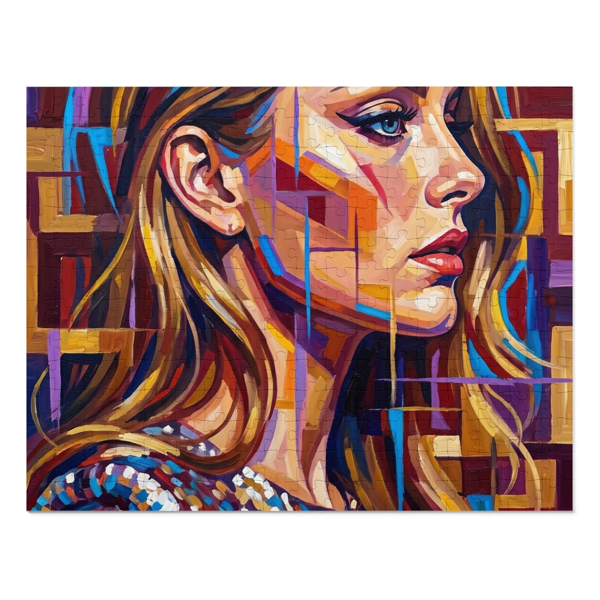 Jigsaw Puzzle with Tin - Shattered Elegance (30, 110, 252......