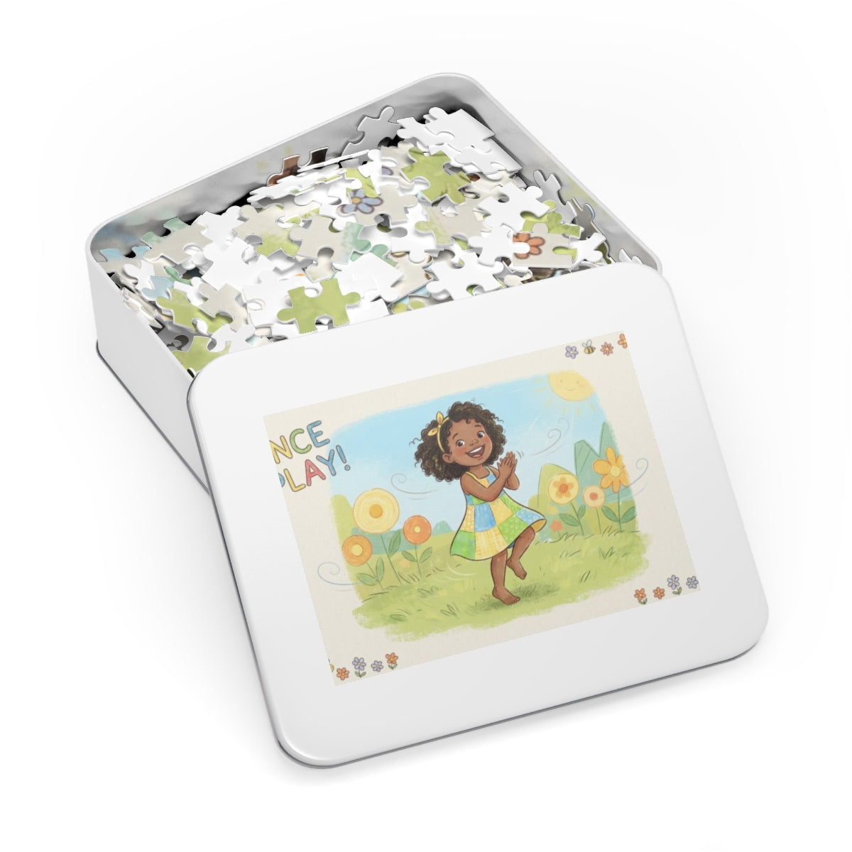 Jigsaw Puzzle with Tin - Sunny Meadow (30, 110, 252, 500......