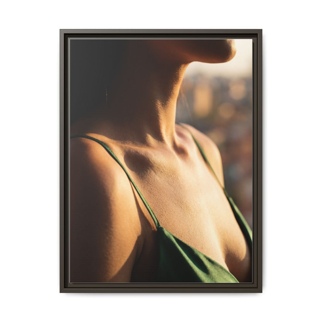 Framed Matte Canvas - Sunlit Muse