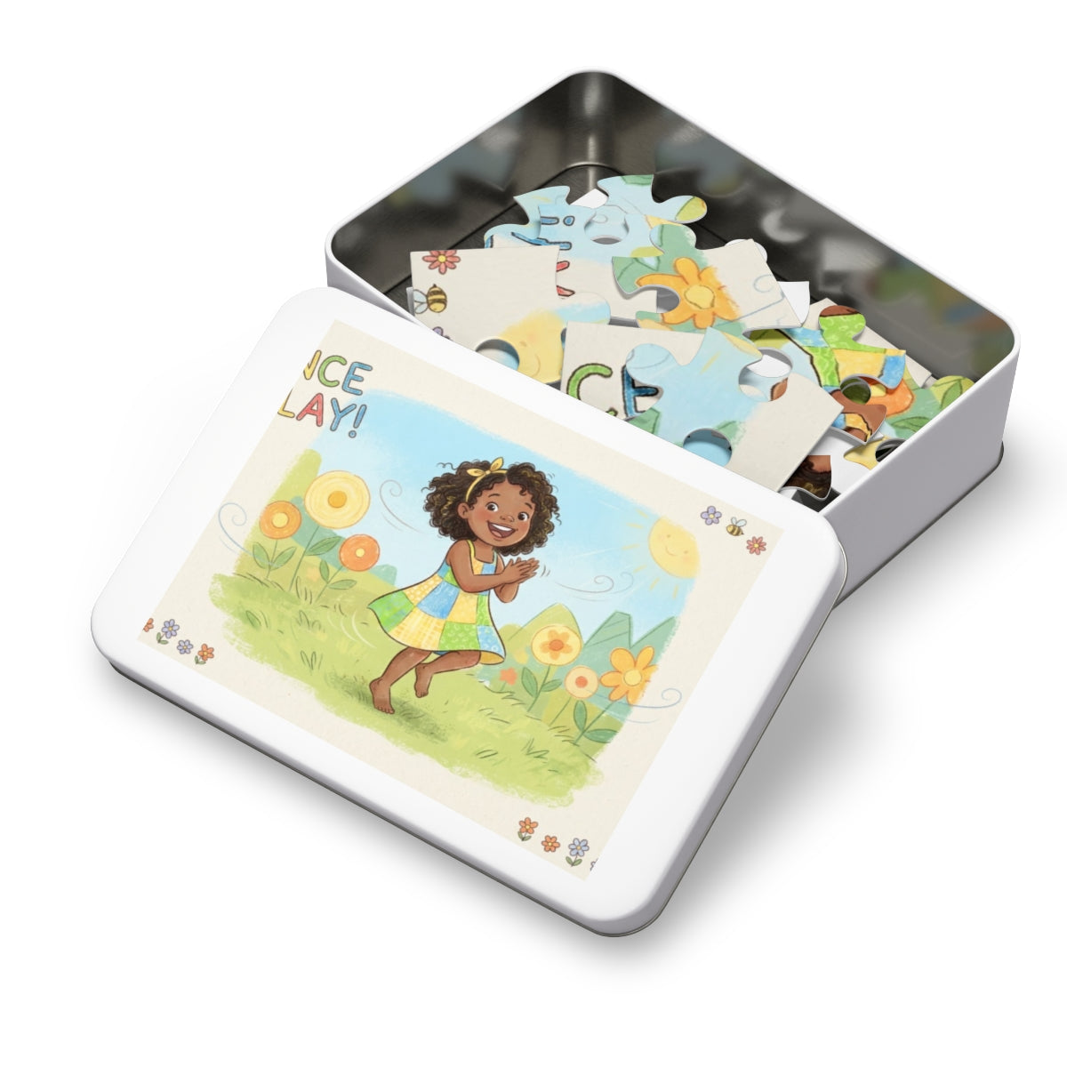 Jigsaw Puzzle with Tin - Sunny Meadow (30, 110, 252, 500......