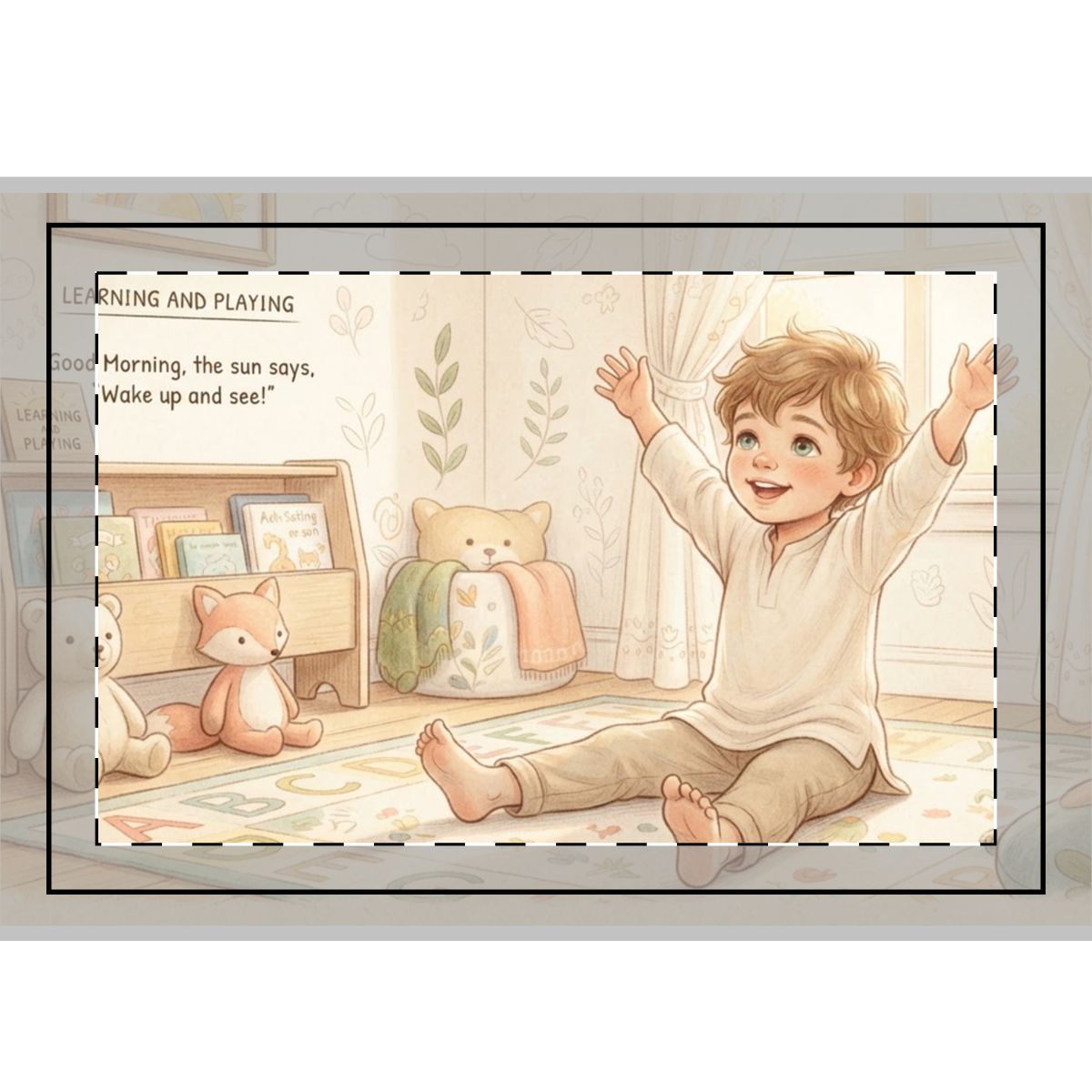 Hand Flag - Little Sunshine (1 & 5 pcs) | Echovira Gallery