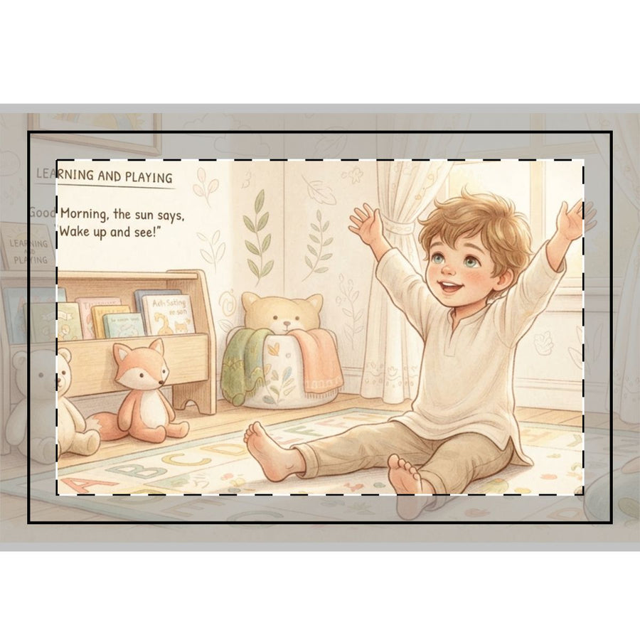 Hand Flag - Little Sunshine (1 & 5 pcs)