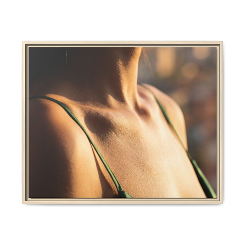 Matte Canvas Framed - Golden Hour Portrait
