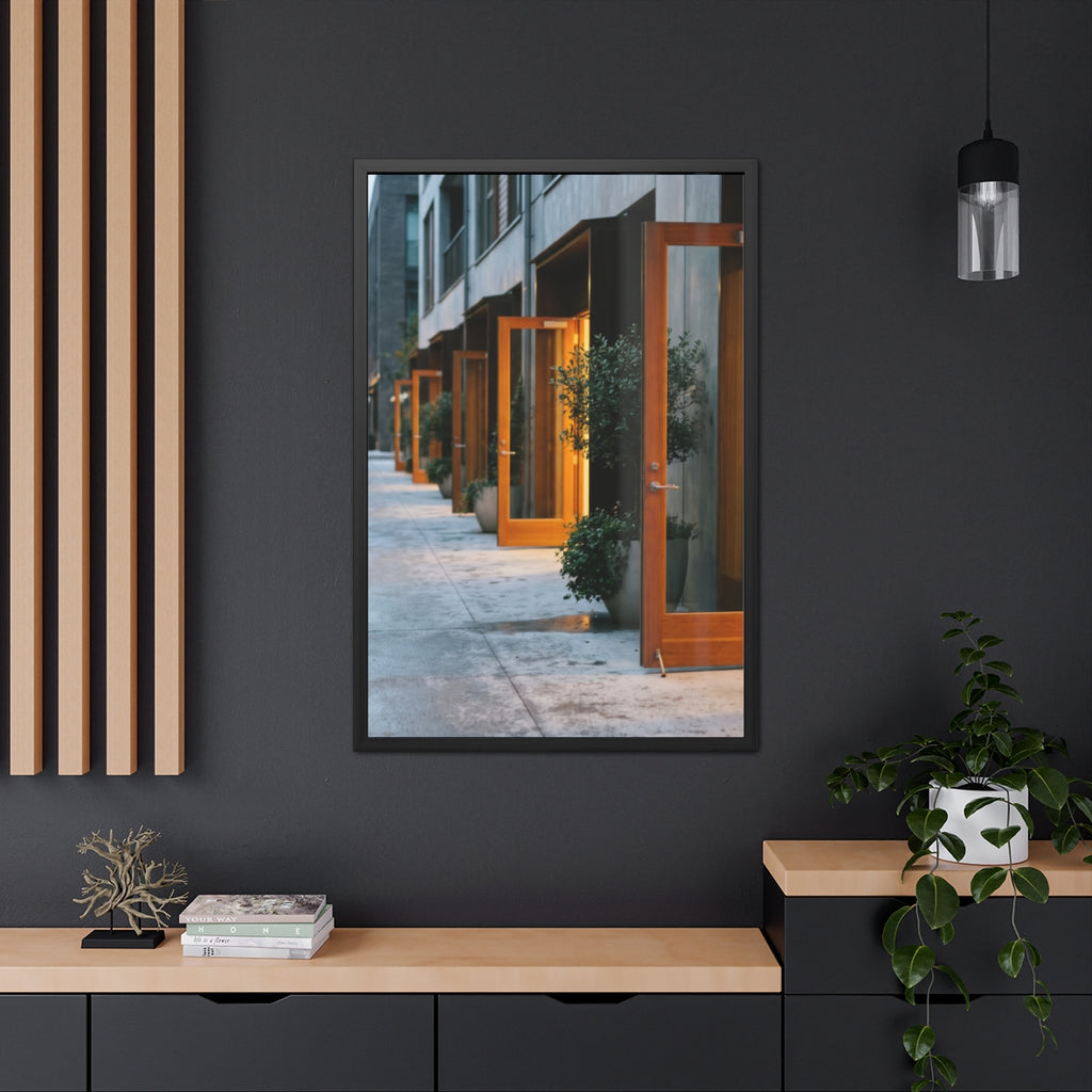 Framed Posters - Twilight Promenade Evening (8×12, 9×11... |...