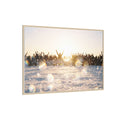Framed Matte Canvas Golden Hour Celebration