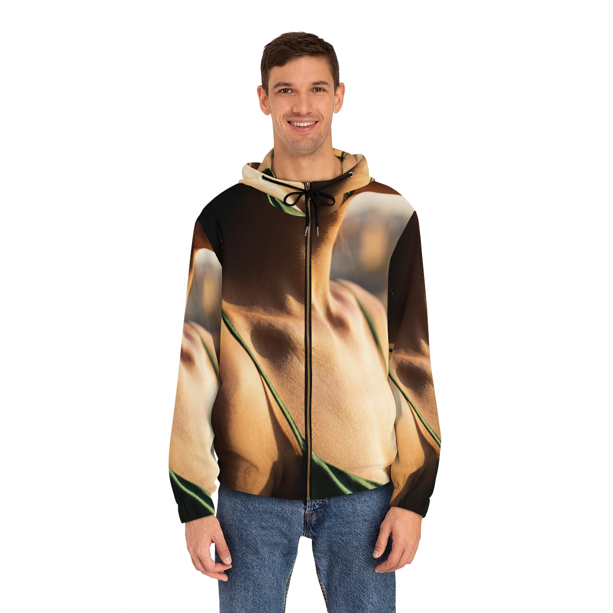 Men's Full-Zip Hoodie - Sunlit Streetwear