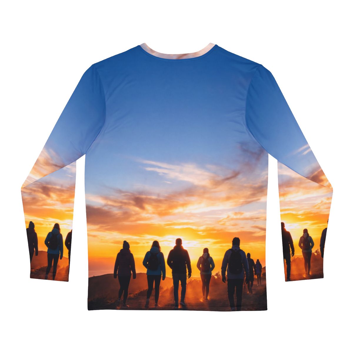 Herren Langarmshirt - Sunrise Trail