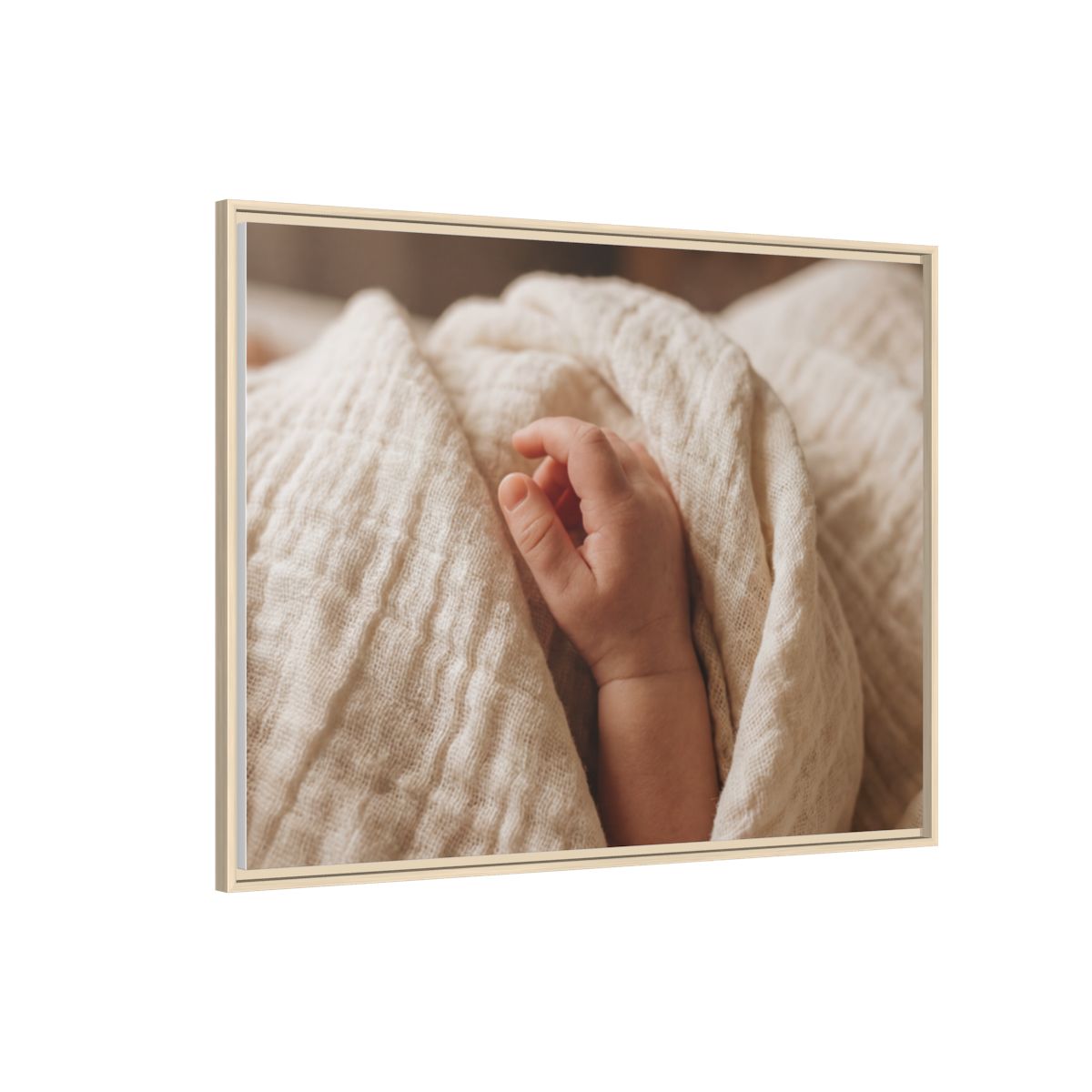 Framed Matte Canvas - Neutral Nursery
