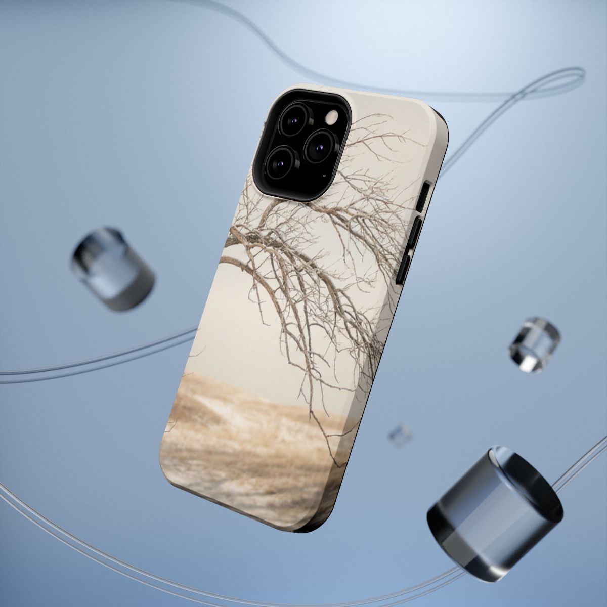 Impact-Resistant Cases - Tough Phone Case - Winter Tree Vibe— sizes part 1/2