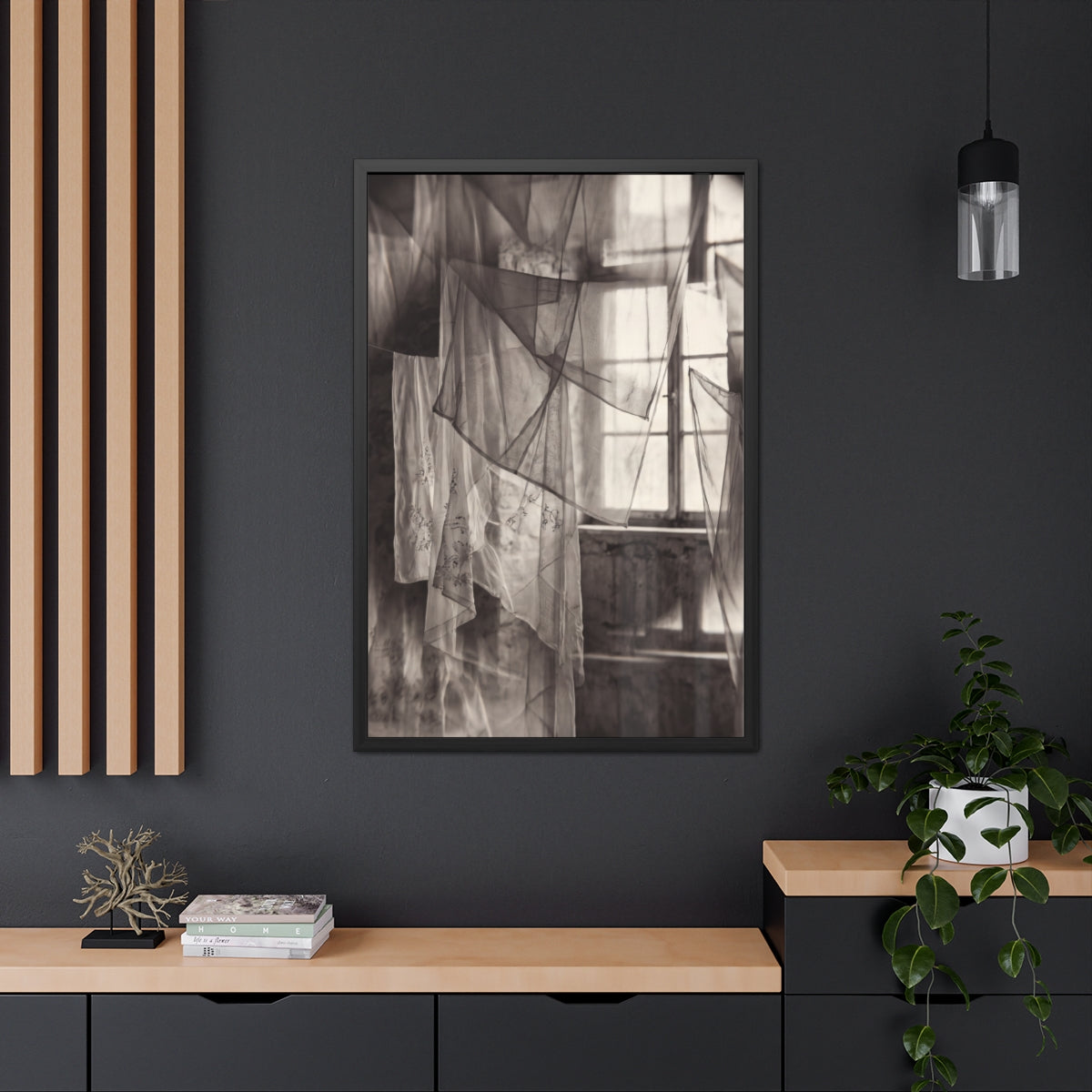 Framed Posters - Spectral Veils (8×12, 9×11, 11×14, 11×17......