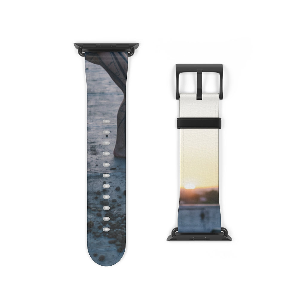 Apple Watch Band - Sunset Twilight Lines | Echovira Gallery