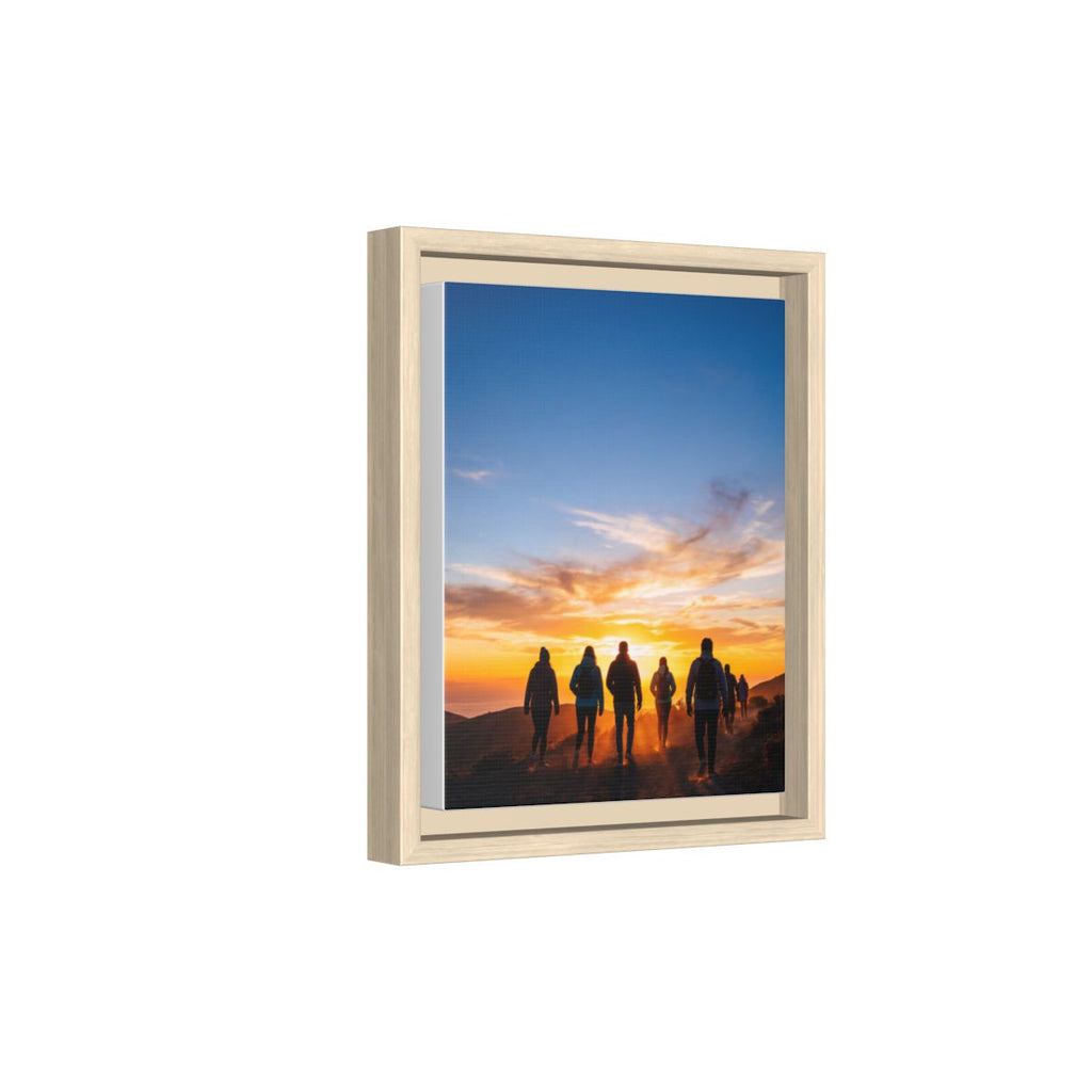 Matte Canvas, Framed - Epic Dawn Trek