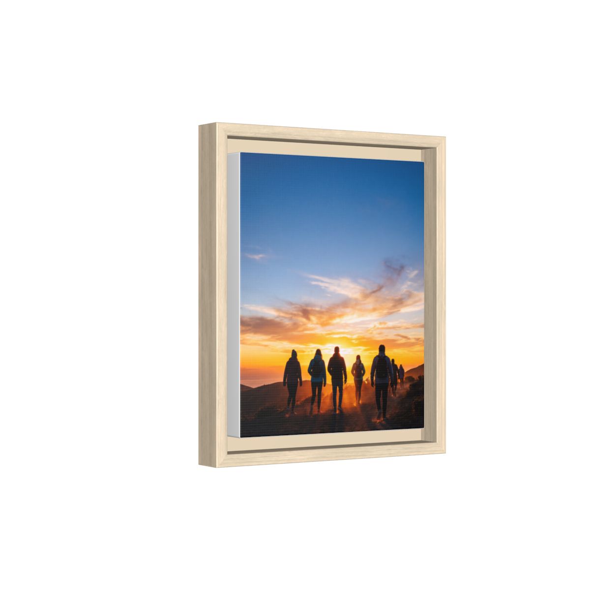 Matte Canvas, Framed - Epic Dawn Trek
