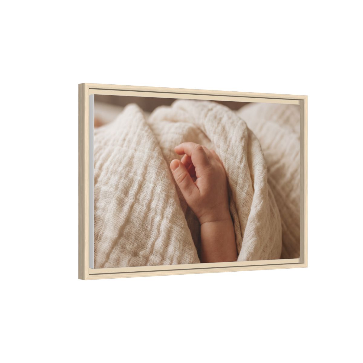 Framed Matte Canvas - Neutral Nursery