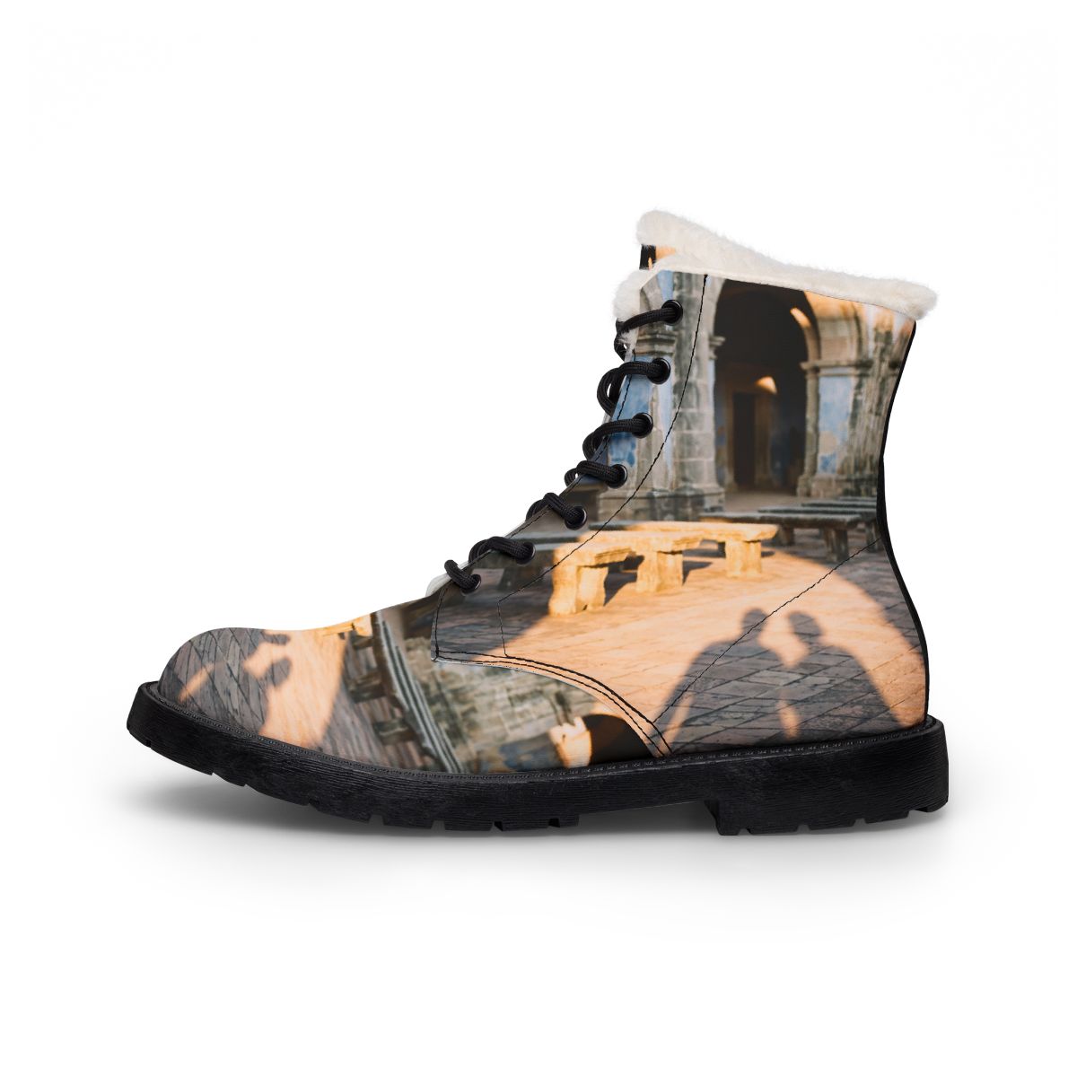 Women's Boots - Courtyard Whispers | Echovira Gallery