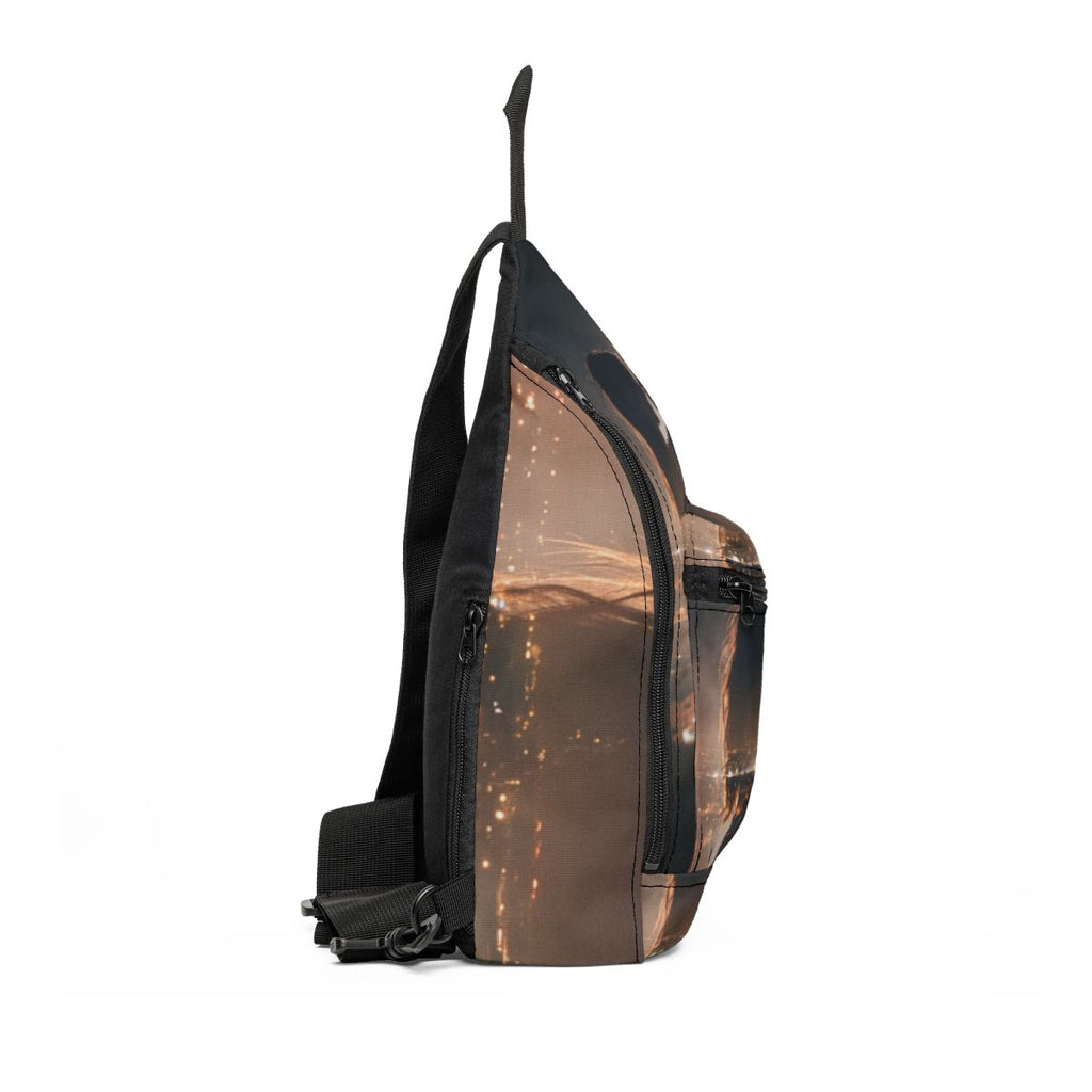 Sling Bag - City Skyline Romance | Echovira Gallery