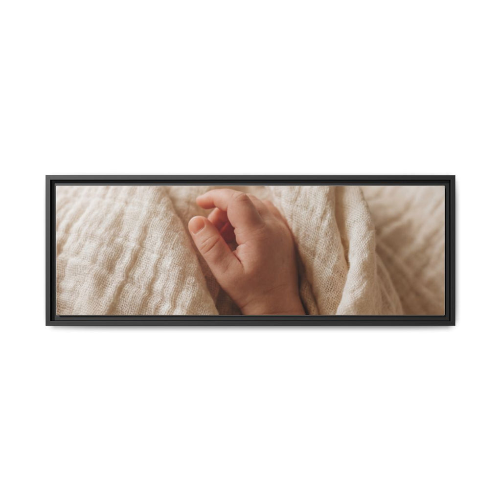 Framed Canvas - Minimalist Decor — Black / 1.25"