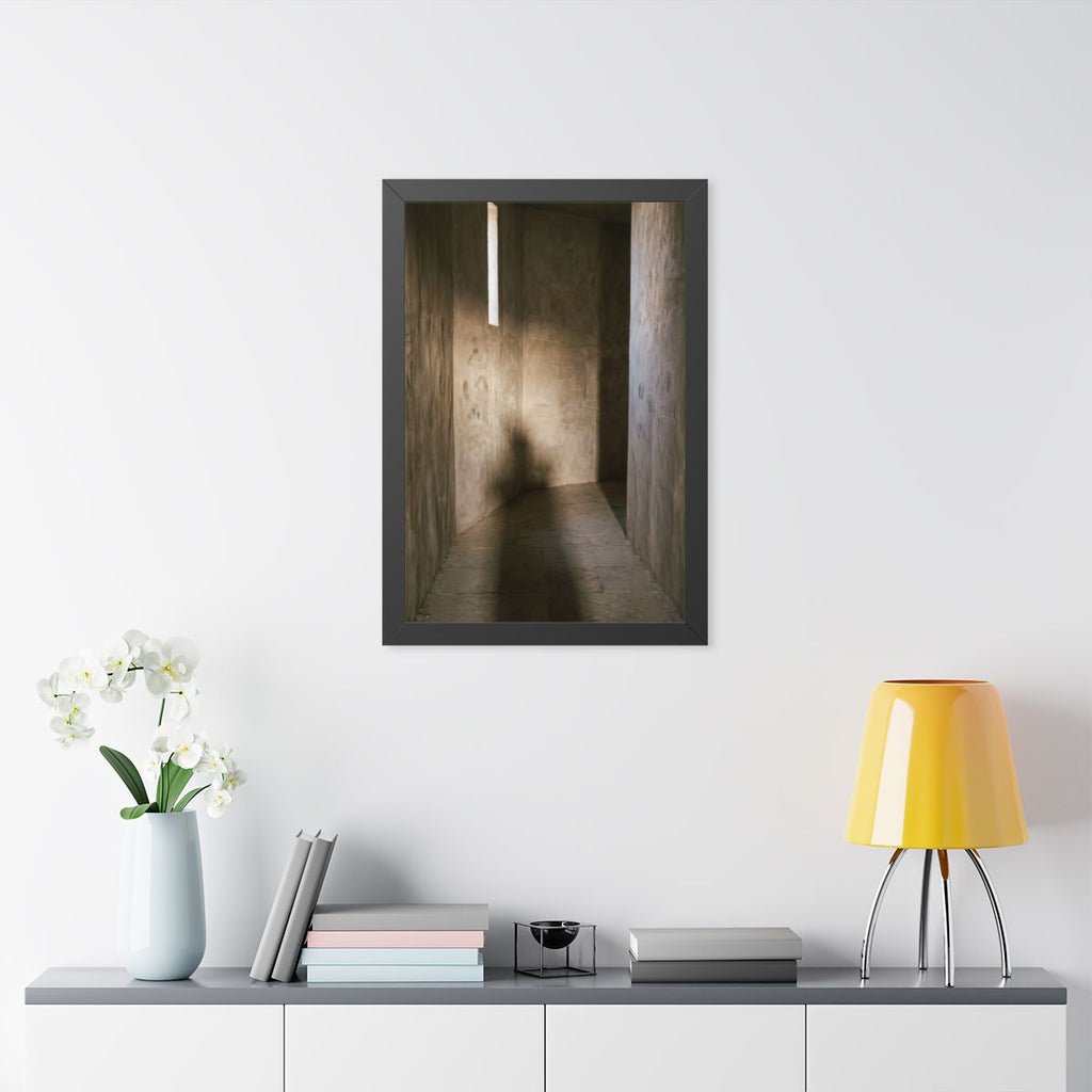 Framed Vertical Poster - Shadows of the Citadel moody... |...