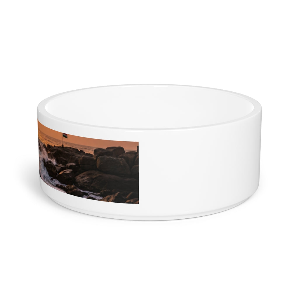 Pet Bowl - Coastal Sunrise Vibes