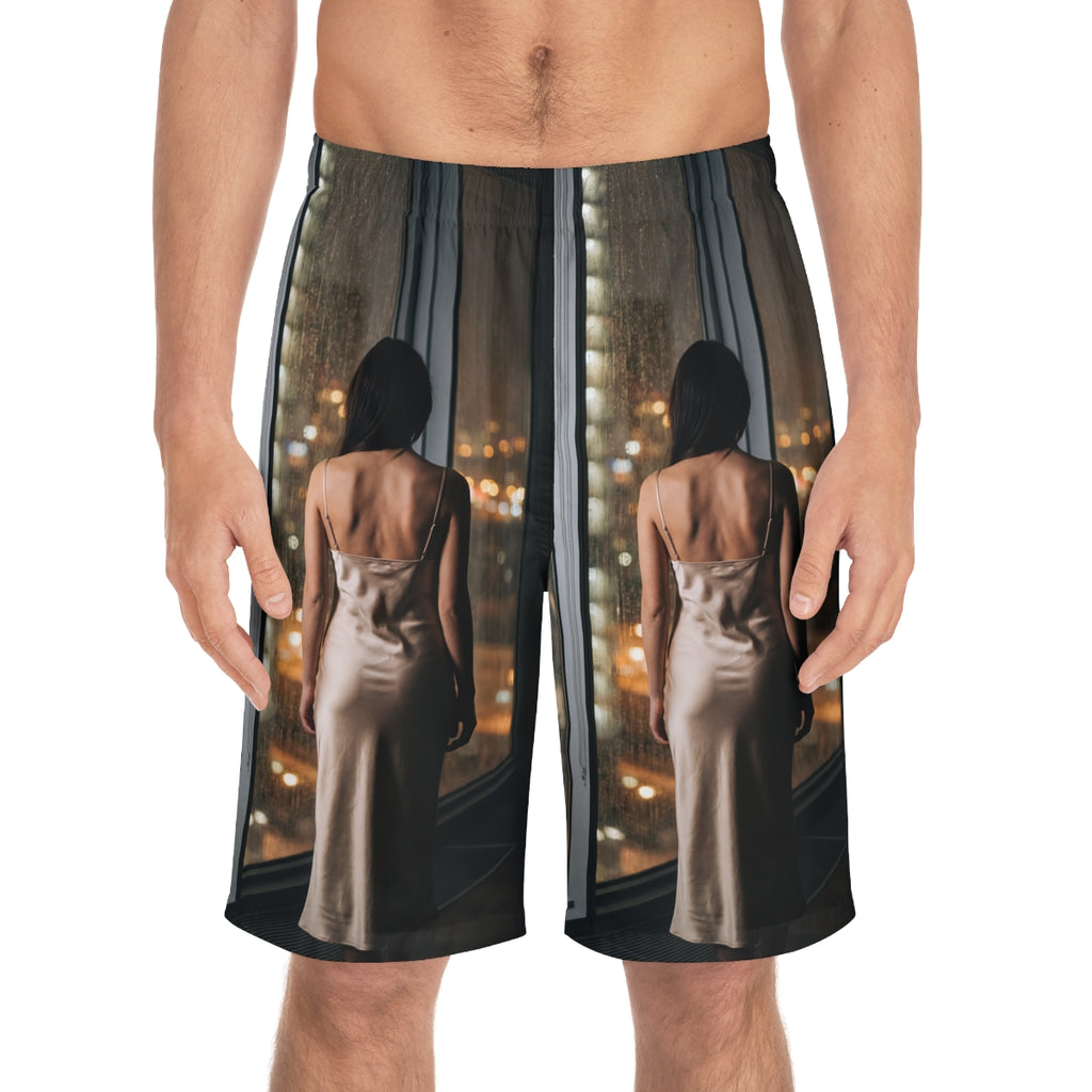 Men's Board Shorts - Dusk Surf Mood