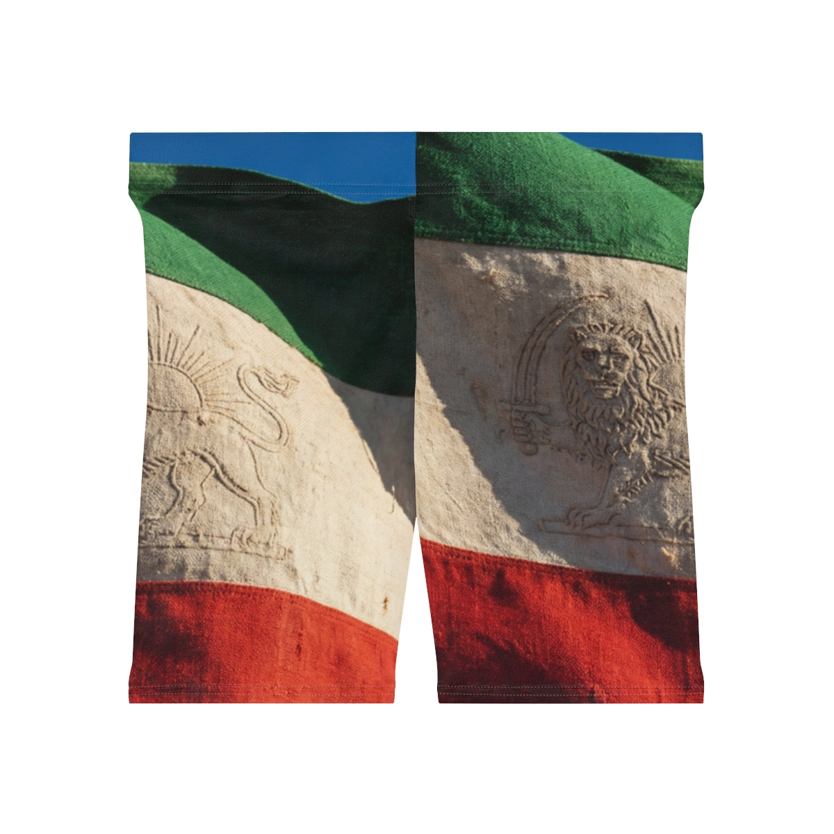 Damen-Radlerhose – Flagge