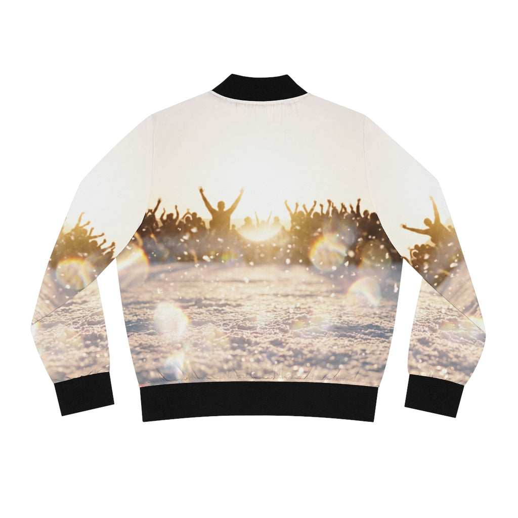 Women's Bomber Jacket Golden Hour Art